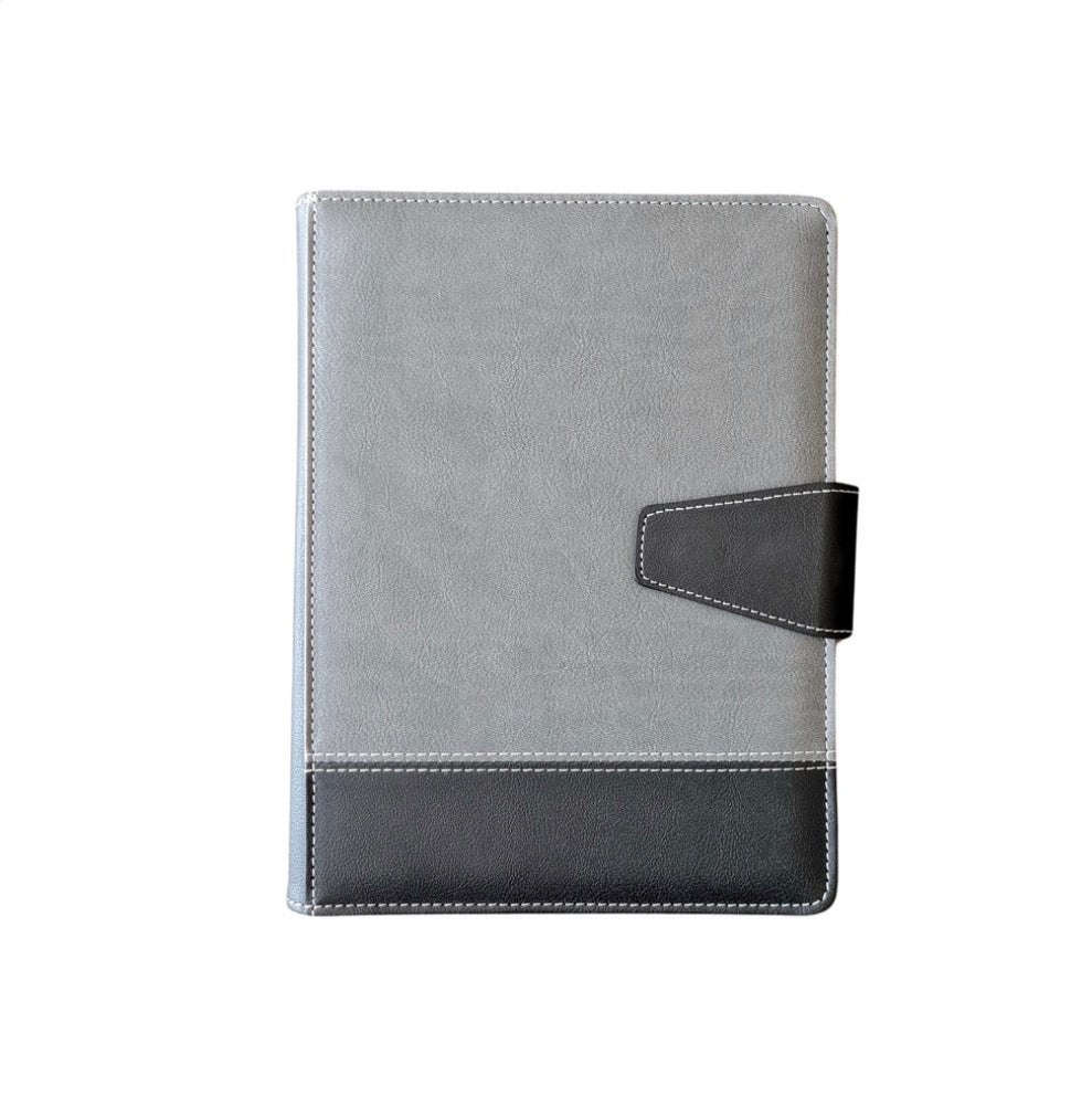 Geschlossenes FOLIQO Smartbook in Silbergrau